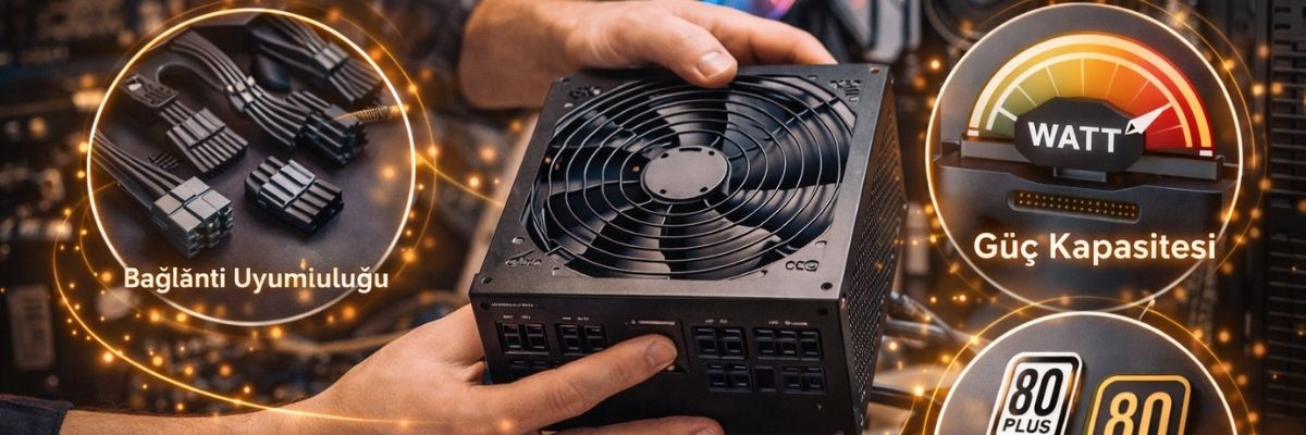 Güç Kaynağı (PSU) Seçimi Nasıl Yapılır